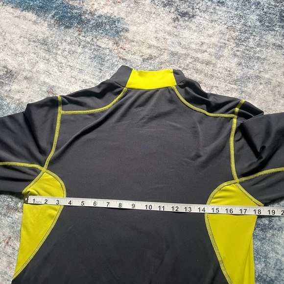 Nike Pro Men's Black and Yellow Dri-fit Combat FITTED - Picture 7 of 8